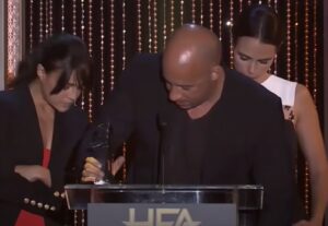 Vin Diesel at 2016 Hollywood Film Awards